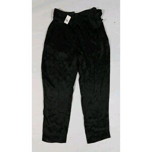 New Anthropologie Ett Twa Satin Tie Waist Trousers